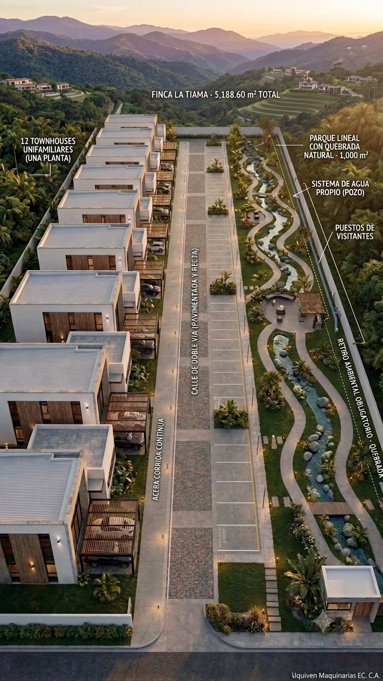 Masterplan Finca La Tiama